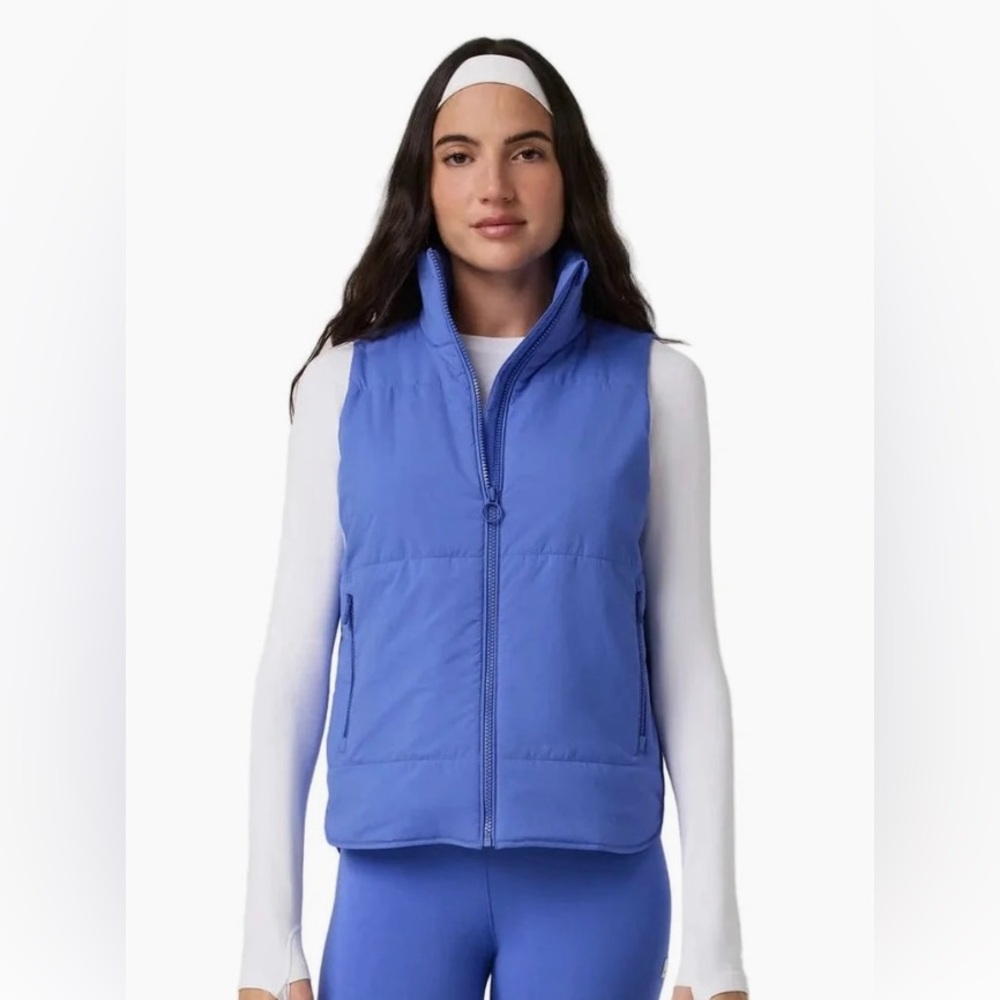 Vuori Canyon Insulated Vest Womens Size Small Bright Iris#VW533-BRI NWOT